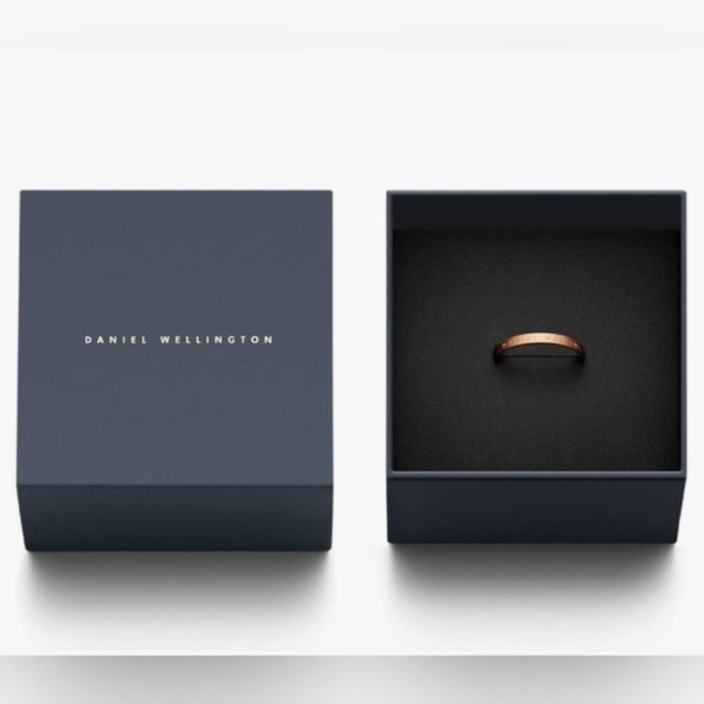 Daniel Wellington Unisex Rose Gold Ring Wedding Band 10.5